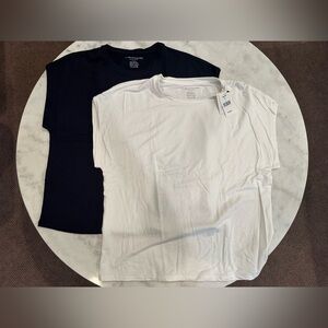 Majestic Filatures Black and White T-Shirt Set